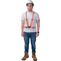 Traffic Harness, High Visibility Orange, Silver Reflective Colour, Medium Cam Industrial