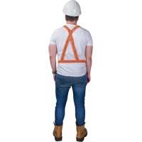 Traffic Harness, High Visibility Orange, Silver Reflective Colour, Medium Cam Industrial
