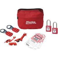 Basic Lockout Kit with Zenex Thermoplastic Locks, Electrical Kit, 11 Components Cam Industrial