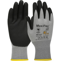 ATG MaxiFlex&reg; Elite Ultra Lightweight Touchscreen Compatible Gloves, Large, Nitrile Coating, 18 Gauge, Nylon Shell Cam Industrial