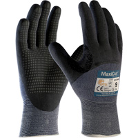 ATG MaxiCut&reg; Ultra DT, Size Large, 15 Gauge, Nitrile Coated, Engineered Yarn Shell, ASTM ANSI Level A3/EN 388 Level 5/EN 388 Level C Cam Industrial