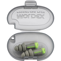 Alphas Reusable Earplugs, Uncorded, Bulk - Plastic Case, 27 dB NRR, One-Size Cam Industrial