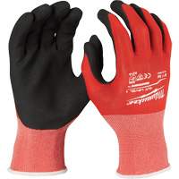 Cut-Resistant Gloves, Size Large, Nitrile Coated, Nylon/Lycra&reg; Shell, ANSI/ISEA 105 Level 1/EN 388 Level 1 Cam Industrial