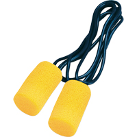 Bouchons d'oreilles classiques E-A-R, Vrac - Sac en poly, Grand, Avec cordon Cam Industrial