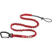 Extended Reach Locking Tool Lanyard, Bungee, Carabiner/Loop Cam Industrial