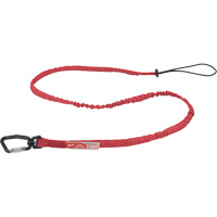 Extended Reach Locking Tool Lanyard, Bungee, Carabiner/Loop Cam Industrial
