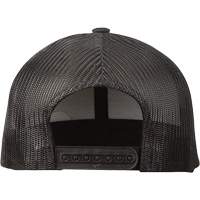 Gridiron Snapback Trucker Hat, Grey, Nylon/Poly-Cotton Cam Industrial