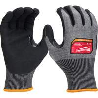 High-Dexterity Dipped Gloves, Size Small, 18 Gauge, Nitrile Coated, Nylon/Polyethylene/Tungsten Shell, ASTM ANSI Level A8/EN 388 Level F Cam Industrial