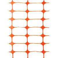 Snow Fence, 50' L x 4' W, Orange Cam Industrial