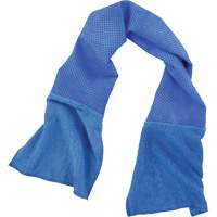 Serviette refroidissante et nettoyante d'usage multiple Chill-Its 6604, Bleu Cam Industrial