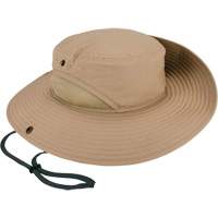 Chapeau l&eacute;ger de forestier Chill-Its 8936 avec panneau en maille, Khaki Cam Industrial