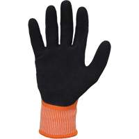 ProFlex 7551 Coated Cut-Resistant Winter Work Gloves, Size Small, 10/13 Gauge, Nitrile/Rubber Latex Coated, HPPE Shell, ASTM ANSI Level A5/EN 388 Level E Cam Industrial