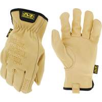 Gants de travail pour conducteur, 8, Paume en Cuir fleur de vache Cam Industrial