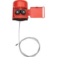 Verrou de soupape sans poign&eacute;e avec c&acirc;ble, Type Sph&eacute;rique/Vanne Cam Industrial