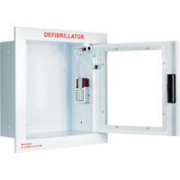 Fully Recessed Large Cabinet with Alarm, Zoll AED Plus&reg;/Zoll AED 3/Cardio-Science/Physio-Control For, Non-Medical Cam Industrial