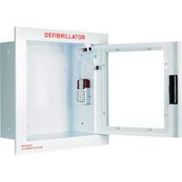 Fully Recessed Large Cabinet with Alarm, Zoll AED Plus<sup>®</sup>/Zoll AED 3™/Cardio-Science/Physio-Control For, Non-Medical SHC006 | Cam Industrial