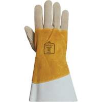 Endura&reg; TIG Welding Gloves, Grain Cowhide, Size Small/7 Cam Industrial