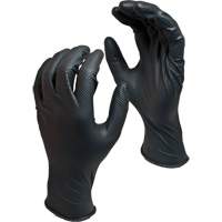 Gants jetables biod&eacute;gradables Green Monkey, Petit, Nitrile, 8 mils, Sans poudre, Noir Cam Industrial