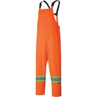 5598 Lightweight Waterproof Rain Suit, Polyester/PVC, Small, High Visibility Orange Cam Industrial