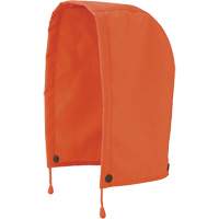 5400H Capuchon de veste de s&eacute;curit&eacute; imperm&eacute;able 300D Trilobal antid&eacute;chirure, Orange haute visibilit&eacute;, Polyester Cam Industrial