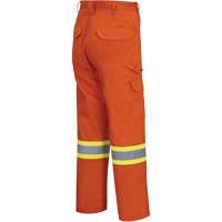 4462 Pantalon cargo de s&eacute;curit&eacute; brillant avec bande StarTech, Coton, 30, Orange haute visibilit&eacute; Cam Industrial