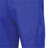7714 FR-Tech&reg; Flame-Resistant Overalls, Small, Royal Blue Cam Industrial