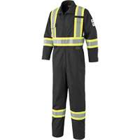 7702BKT Combinaison FR-Tech contre les arcs, Taille 44 (grande taille), Noir, 10 cal/cm² Cam Industrial