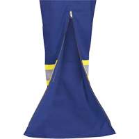 7706 Combinaison ignifuge FR-Tech avec fermetures &agrave; glissi&egrave;re aux jambes, Taille 36, Bleu royal, 9,7 cal/cm² Cam Industrial
