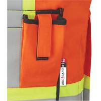 7732 FR-Tech&reg; Flame-Resistant Arc Surveyor's Vest, Small, High Visibility Orange, 9.7 cal/cm² Cam Industrial