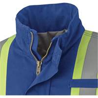 5523 Flame-Resistant Safety Parka, Small, Royal Blue, 58 cal/cm² Cam Industrial