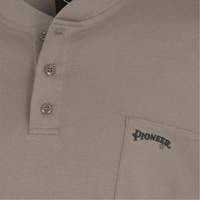 331 FR Interlock Henley Shirt, Small, Beige Cam Industrial