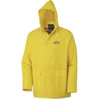 577J Veste imperm&eacute;able, Polyester/PVC, Petit, Jaune Cam Industrial