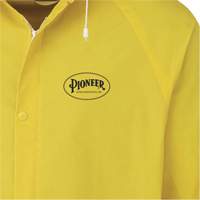 577J Veste imperm&eacute;able, Polyester/PVC, Petit, Jaune Cam Industrial