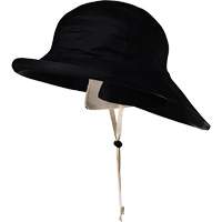 D5050 Chapeau Sou'wester traditionnel noir Dry King, Petit, Noir, Caoutchouc Cam Industrial