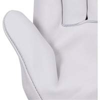 535G Gants de chauffeur beige, Petit, Paume en Cuir fleur de vache Cam Industrial