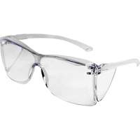 Guest-Gard OTG Safety Glasses, Clear Lens, ANSI Z87+/Meets/Exceeds CSA Z94.3 Cam Industrial