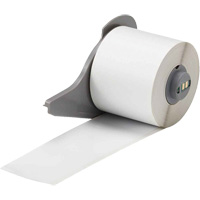 All-Weather Permanent Adhesive Label Tape, Vinyl, White, 2" Width Cam Industrial
