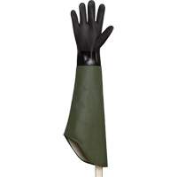 Chemstop Chemical-Resistant Gloves, PVC, Flock-Lined Inner Lining Cam Industrial
