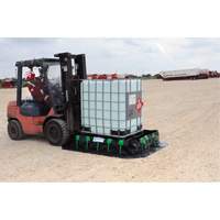 Ultra-Containment Berm&reg;, 179 US gal. Capacity, 4' W x 6' L x 12" H, Stake Wall Cam Industrial