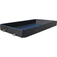 Ultra-Tanker Berm, 374 US gal. Capacity, 5' W x 10' L x 12" H, Foam Wall Cam Industrial