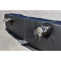 Ultra-Tanker Berm, 374 US gal. Capacity, 5' W x 10' L x 12" H, Foam Wall Cam Industrial