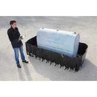 Conteneur de confinement flexible sans drain Ultra-275 Containment Sump, 102" lo x 48" la, 400 gal. US Capacit&eacute; Cam Industrial