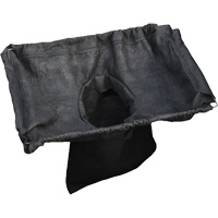 Bac de r&eacute;tention carr&eacute; Ultra-Drain Guard avec orifice de trop-plein, Huile & s&eacute;diments, 16" - 28" lo x 20" - 36" la Cam Industrial