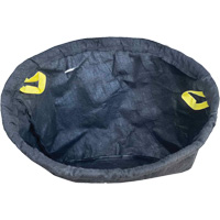 Bac de r&eacute;tention rond Ultra-Drain Guard avec orifice de trop-plein, Huile & s&eacute;diments, 22" - 25" lo x 22" - 25" la Cam Industrial