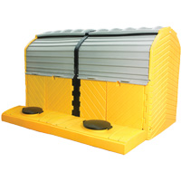 Trousse dextension sans drain pour Ultra-Hard Top Spill Pallets, 64" lo x 79" la x 62" h, Capacit&eacute; de charge 9000 lb Cam Industrial