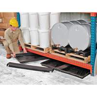 Ultra-Rack Containment Tray – plateau triple, 72" lo x 44" la x 2,8" h, Cap. de d&eacute;versement 24 gal. US Cam Industrial