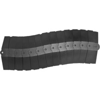 Medium Ultra-Sidewinder Cable Protection System&reg; with Endcaps, 33" x 9.8" x 1.4", 260 lbs. (0.13 tons) Cam Industrial