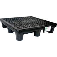 4-Drum Economy Ultra-Spill Pallet&reg;, 66 US gal. Spill Capacity, 53" x 53" x 11.8" Cam Industrial