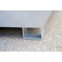 Ultra-Spill Pallet en acier, 4 barils, Capacit&eacute; de d&eacute;versement 68 gal. US, 49,1" x 47,1" x 10,9" Cam Industrial