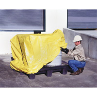 4-Drum Spill Pallet Pullover Cover Cam Industrial